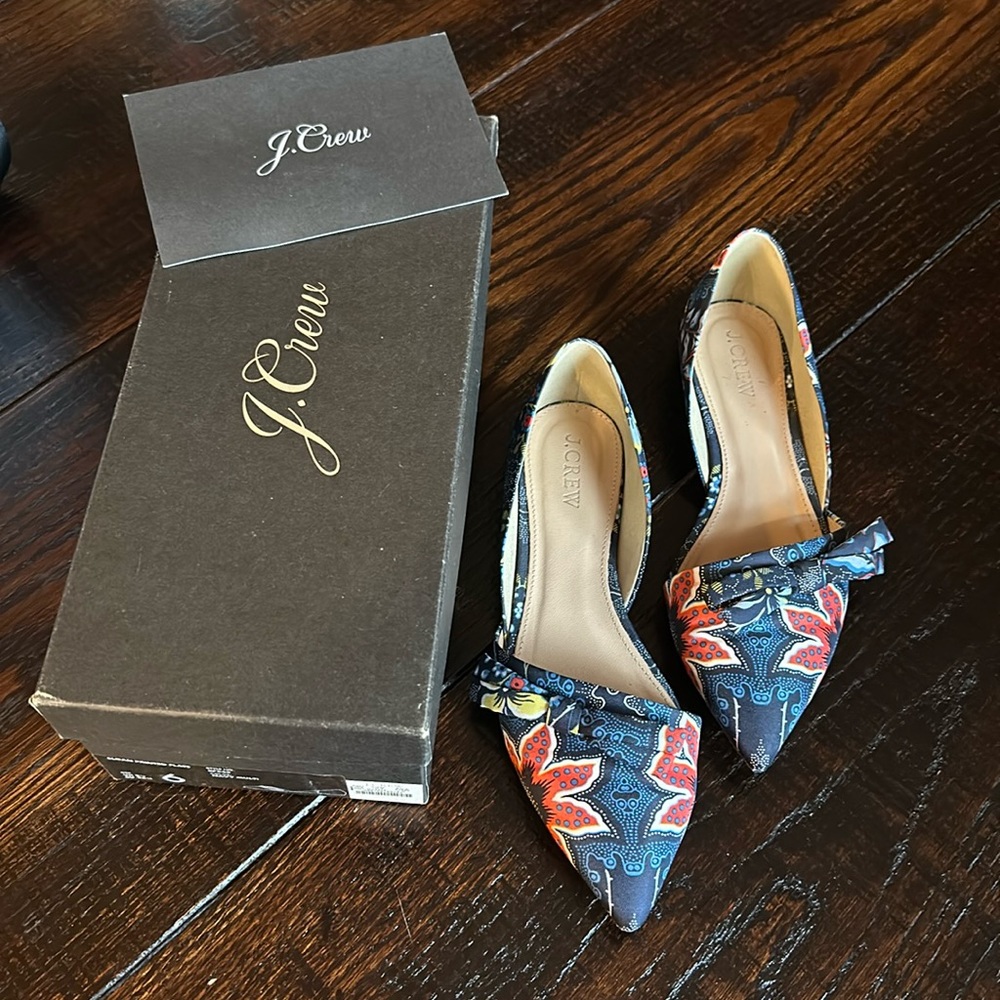 J. Crew Sloan Printed Flats